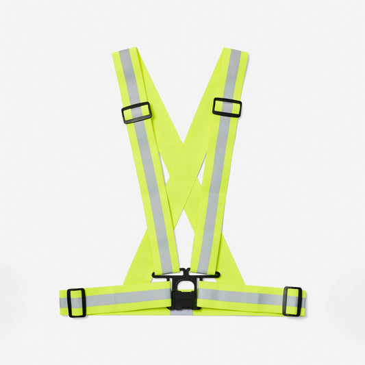 リフレクター BM-543 Reflective-cross-belt リフレクティブクロスベルト Reflective Cross Belt - Fluorescent Yellow