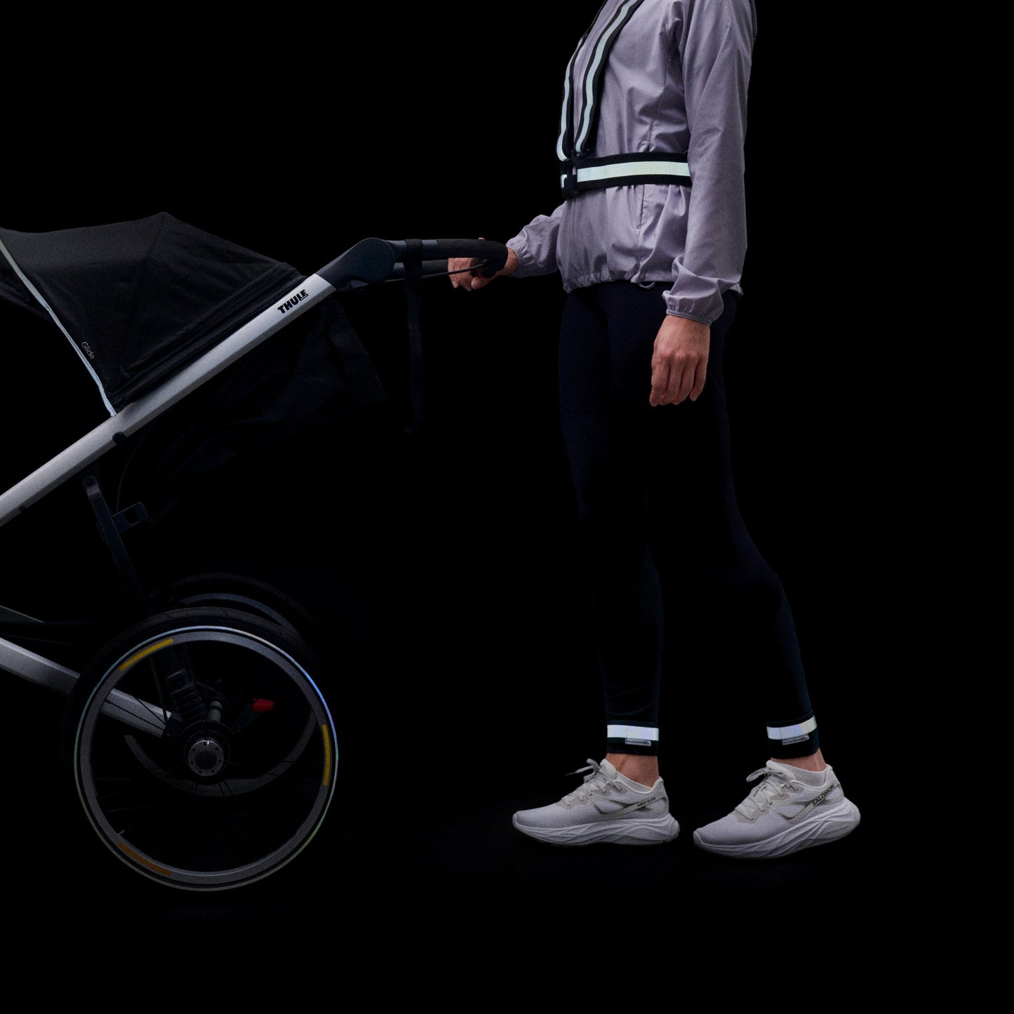 リフレクター BM-609 Reflective Cross Belt - Fluorescent Yellow