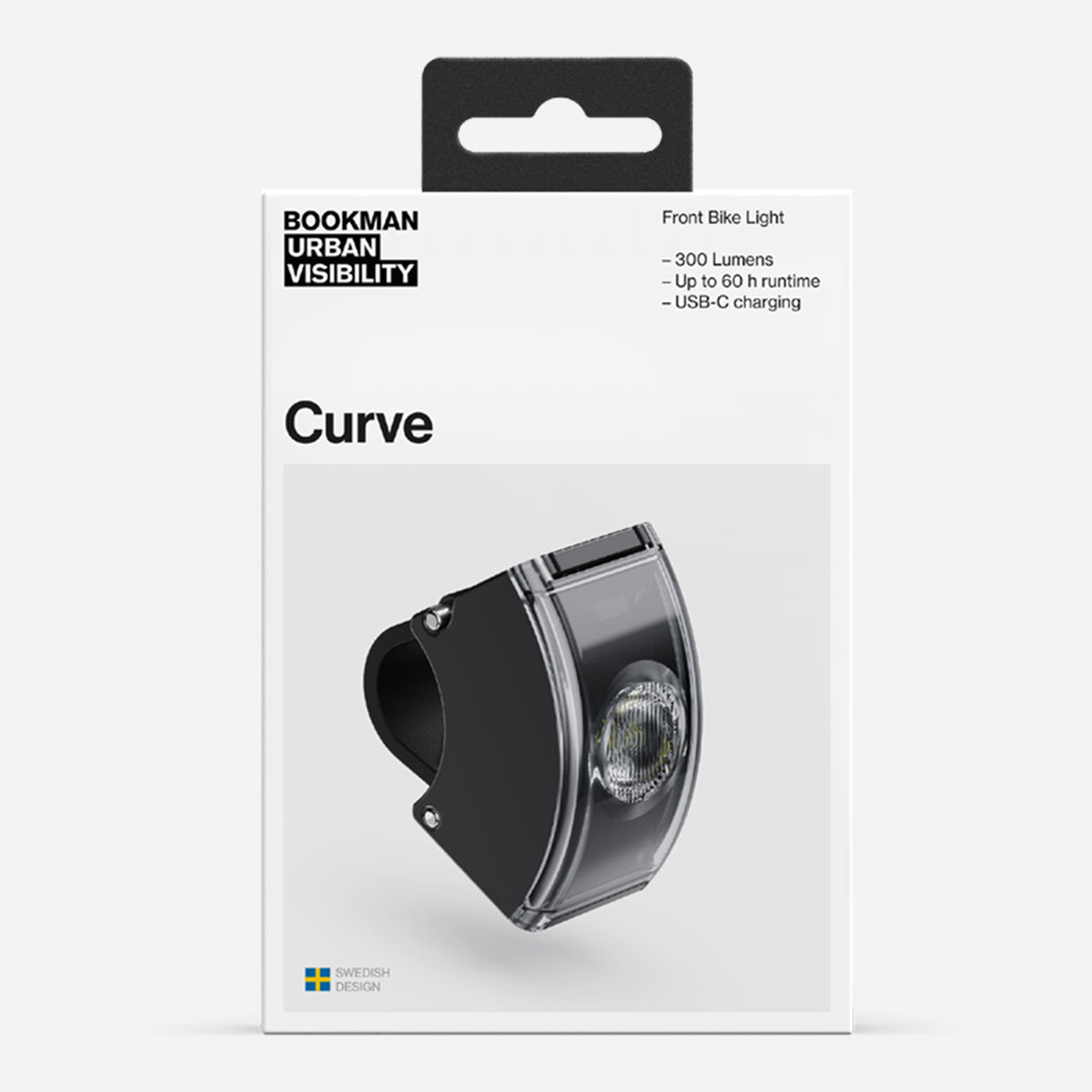 ライト BM-551 カーブフロントライト Curve Front Light USBタイプC - Black