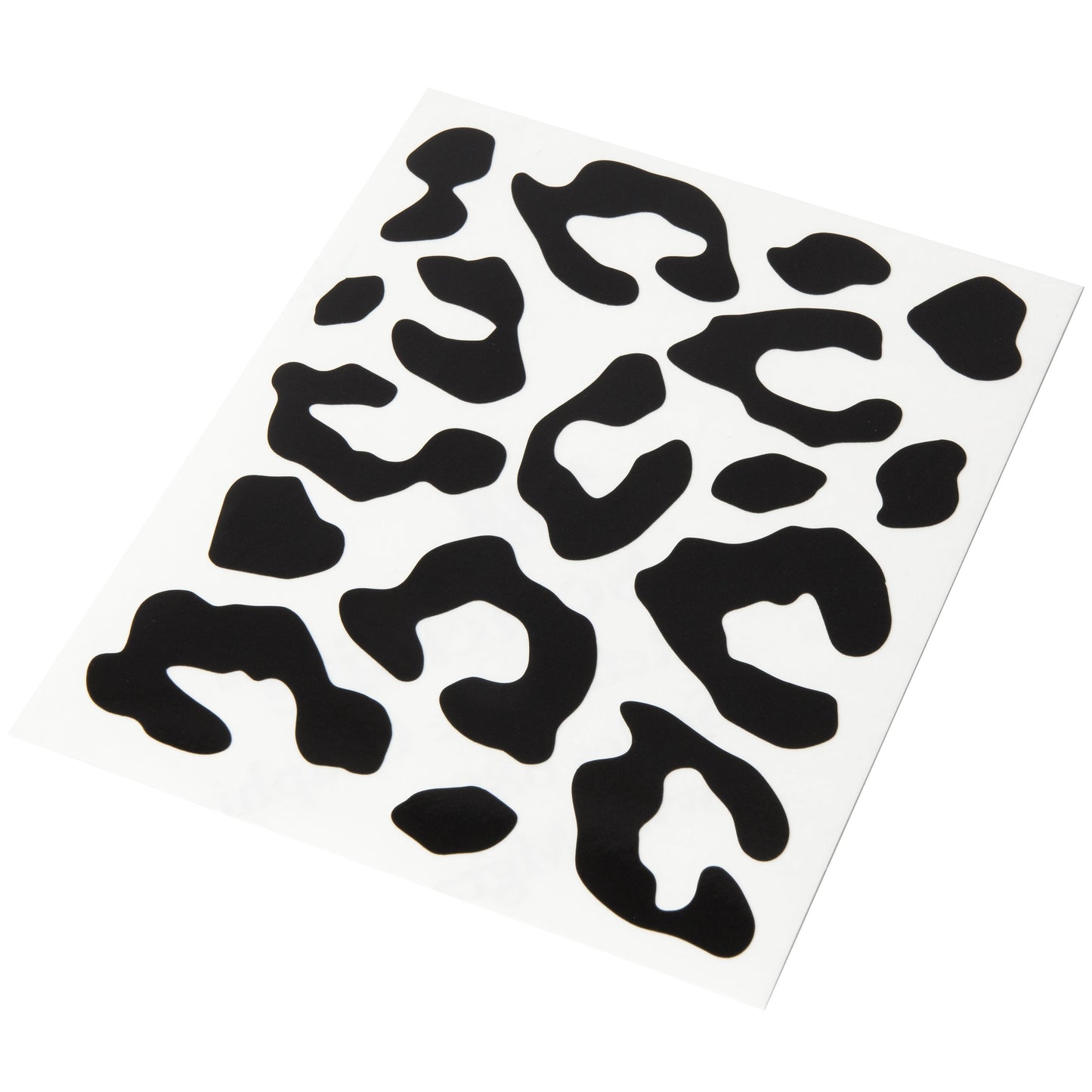 リフレクター BM-347 Reflective-stickers-leopard-print リフレクティブステッカー(豹柄) Reflective Stickers Leopard Print - Black