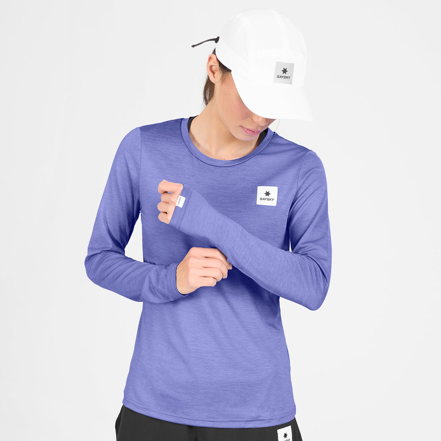□ 公式 □ SAYSKY/セイスカイ ランニングTシャツ（ロングスリーブ