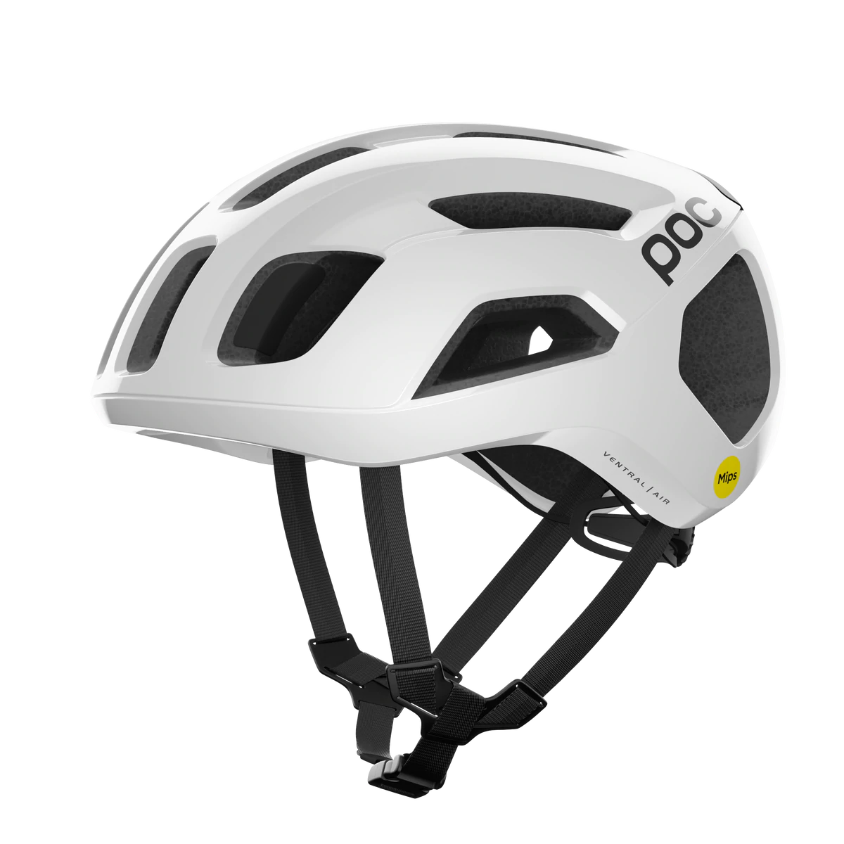 ■ 公式 ■ POC/ポック JCF公認ロードバイク用ヘルメット 10767-1001 ベントラルエアミップス アジアンフィット Ventral  Air Mips Asianfit - Hydrogen White [ユニセックス]
