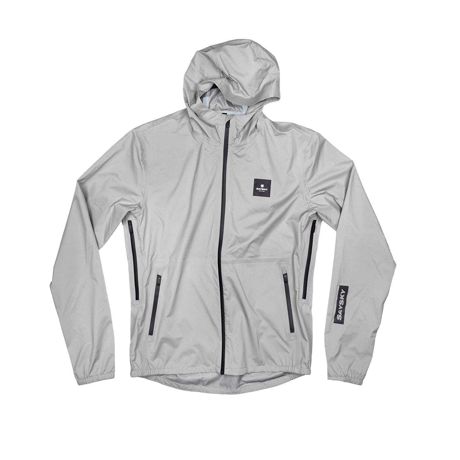 ■ 公式 ■ SAYSKY/セイスカイ ランニングジャケット GMRJA05 Element 3l Waterproof Jacket - Light  Grey [ユニセックス]