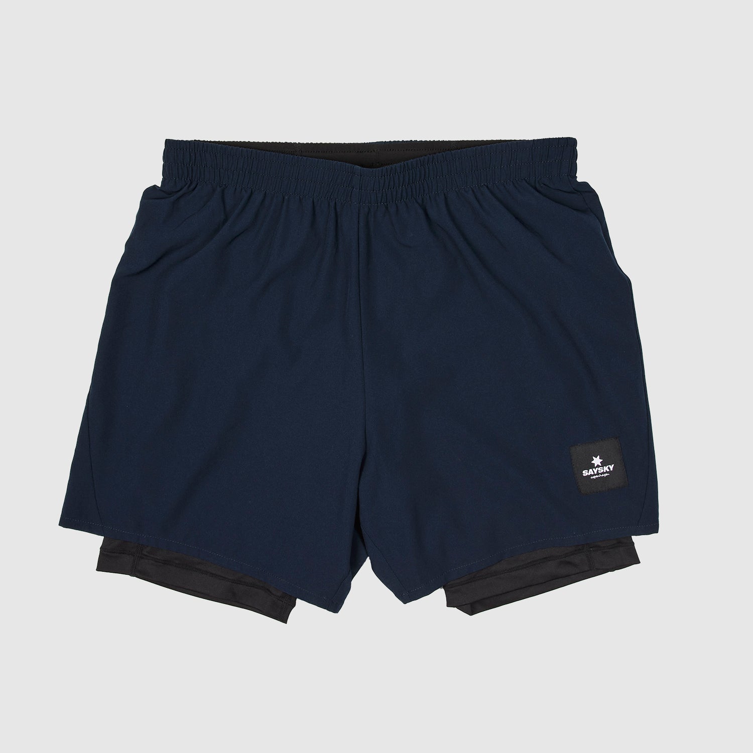 □ 公式 □ SAYSKY/セイスカイ ランニングショーツ IMRSH05 2-in-1 Shorts - Sky Captain Dark  Blue/Black [ユニセックス] – STYLEBIKE