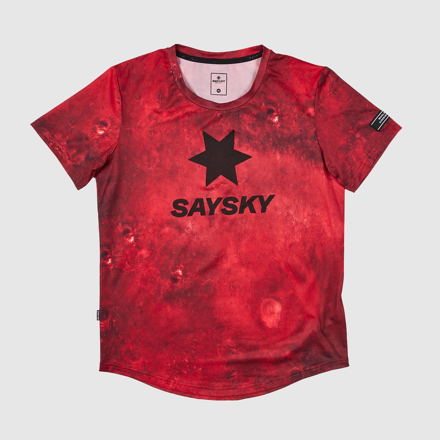 ■ 公式 ■ SAYSKY/セイスカイ ランニングTシャツ IMRSS05 Mars Combat T-shirt - Mars Red  [ユニセックス]