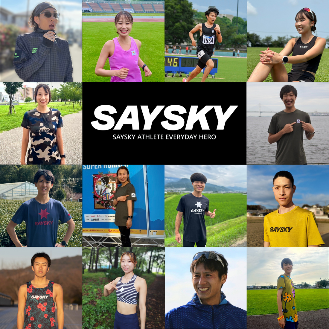 SAYSKY ATHLETE EVERYDAY HEROのご紹介🌟