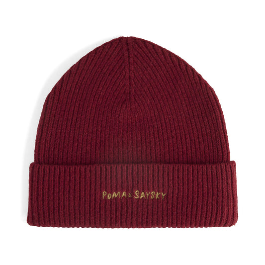ランニングキャップ P02661502 Puma X SAYSKY Merino Beanie - Team Regal Red [ユニセックス]