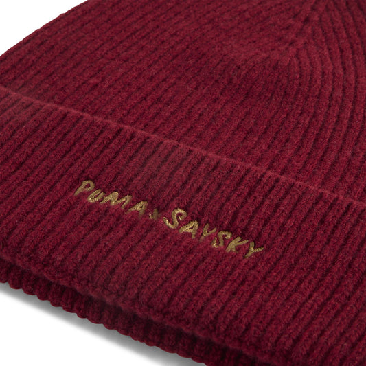 ランニングキャップ P02661502 Puma X SAYSKY Merino Beanie - Team Regal Red [ユニセックス]