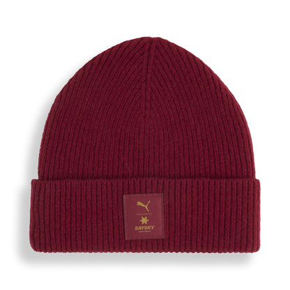 ランニングキャップ P02661502 Puma X SAYSKY Merino Beanie - Team Regal Red [ユニセックス]