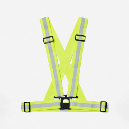 リフレクター BM-543 Reflective-cross-belt リフレクティブクロスベルト Reflective Cross Belt - Fluorescent Yellow
