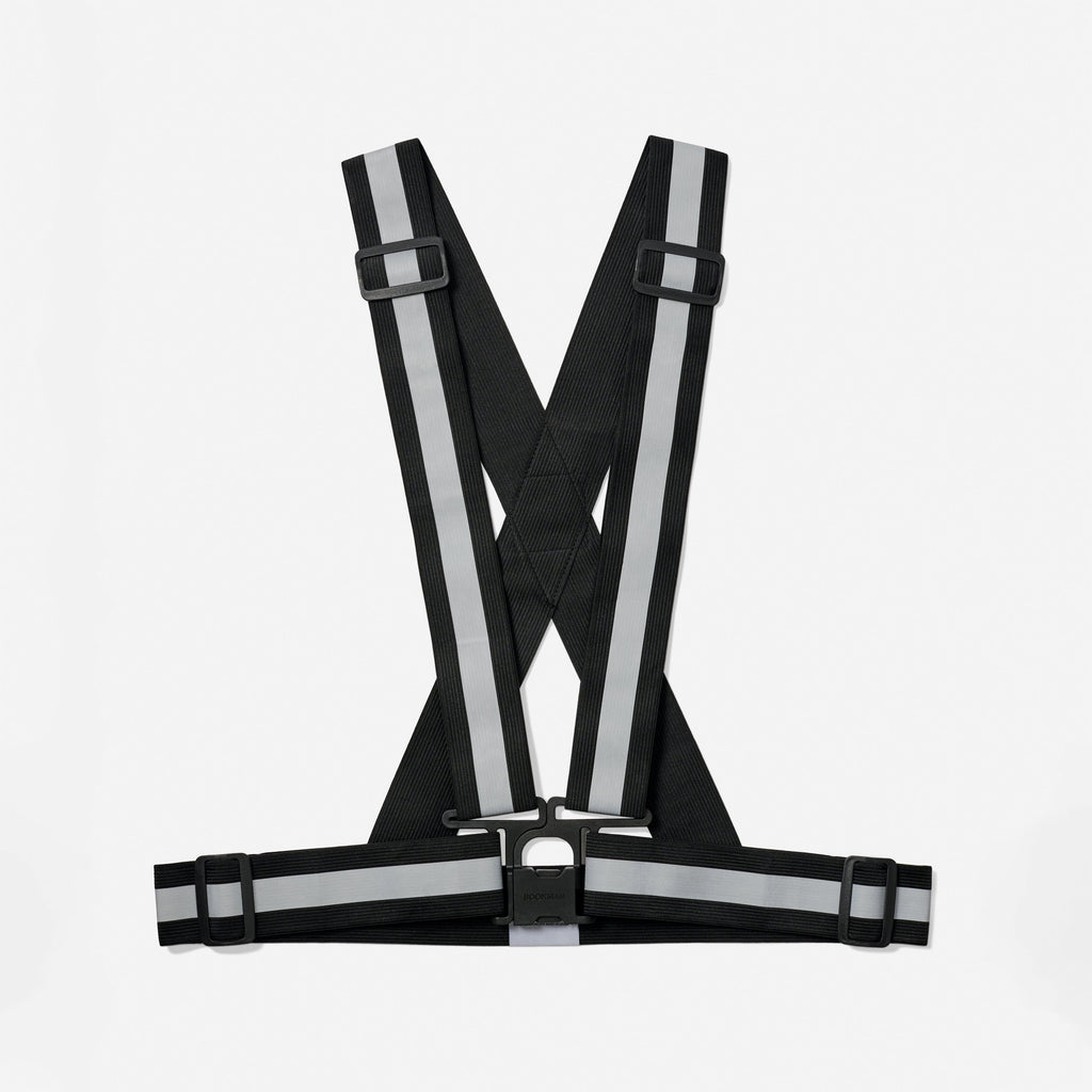 リフレクター BM-608 Reflective Cross Belt - Black