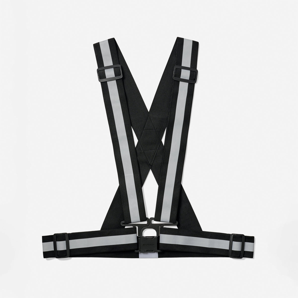 リフレクター BM-608 Reflective Cross Belt - Black