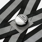 リフレクター BM-608 Reflective Cross Belt - Black