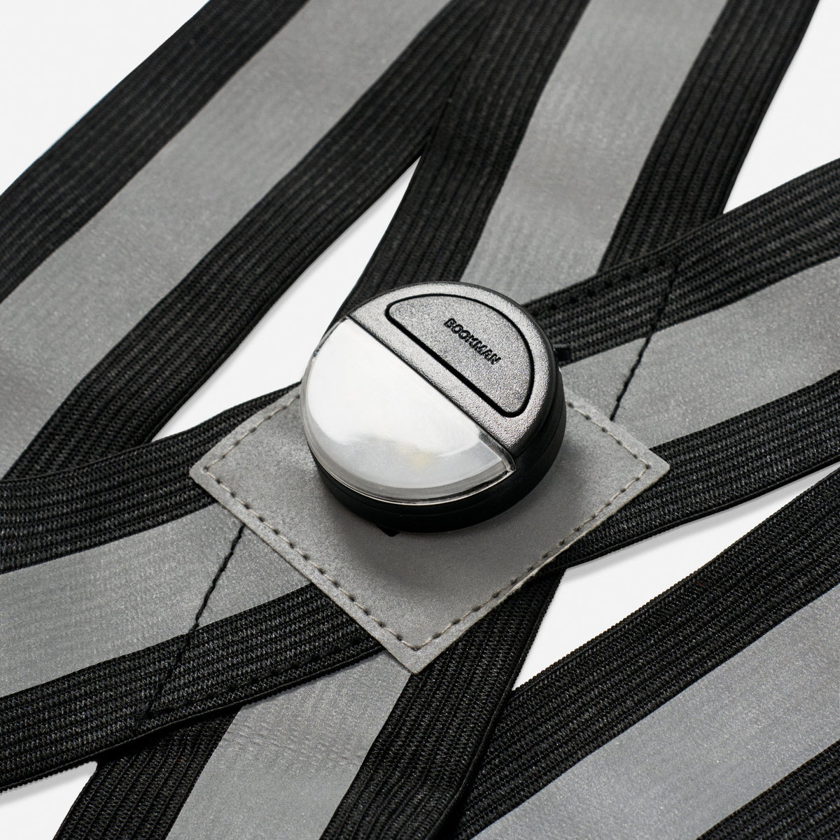 リフレクター BM-608 Reflective Cross Belt - Black