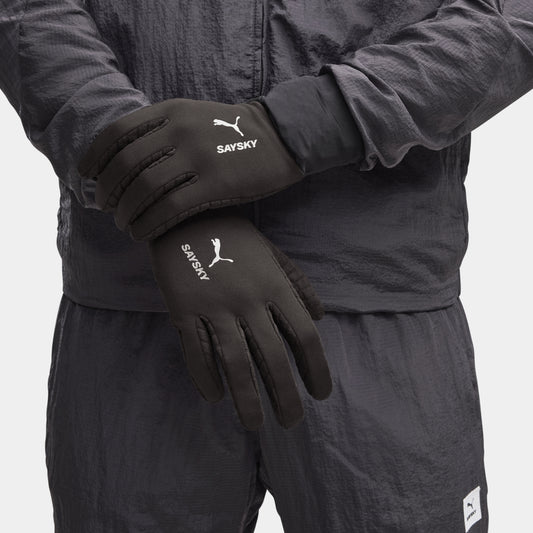 ランニンググローブ P04215401 Puma X SAYSKY ストーム Sheld グローブ - Puma Black [ユニセックス]