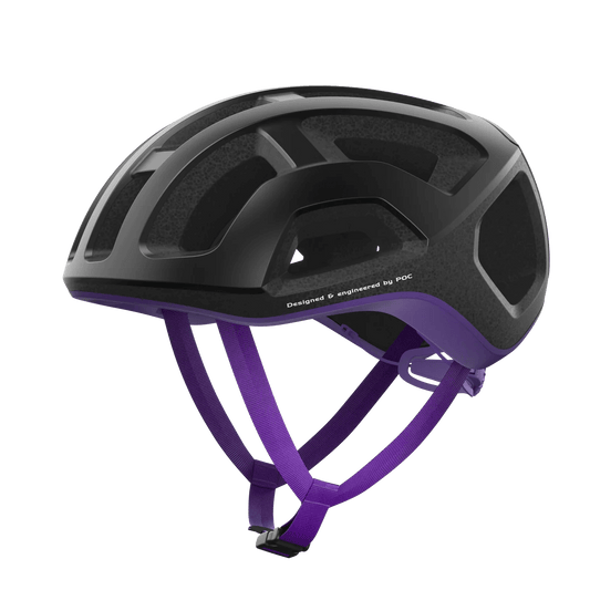 ロードバイク用ヘルメット 10730-8435 Ventral Lite Wf ベントラルライトアジアンフィット - Uranium Black/Sapphire Purple Matt [ユニセックス]