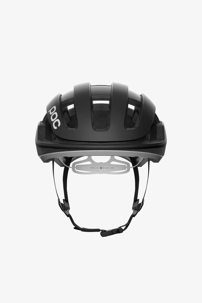 ロードバイク用ヘルメット 10793-8420 Omne Lite Wf - Uranium Black Matt/Hydrogen White [ユニセックス]