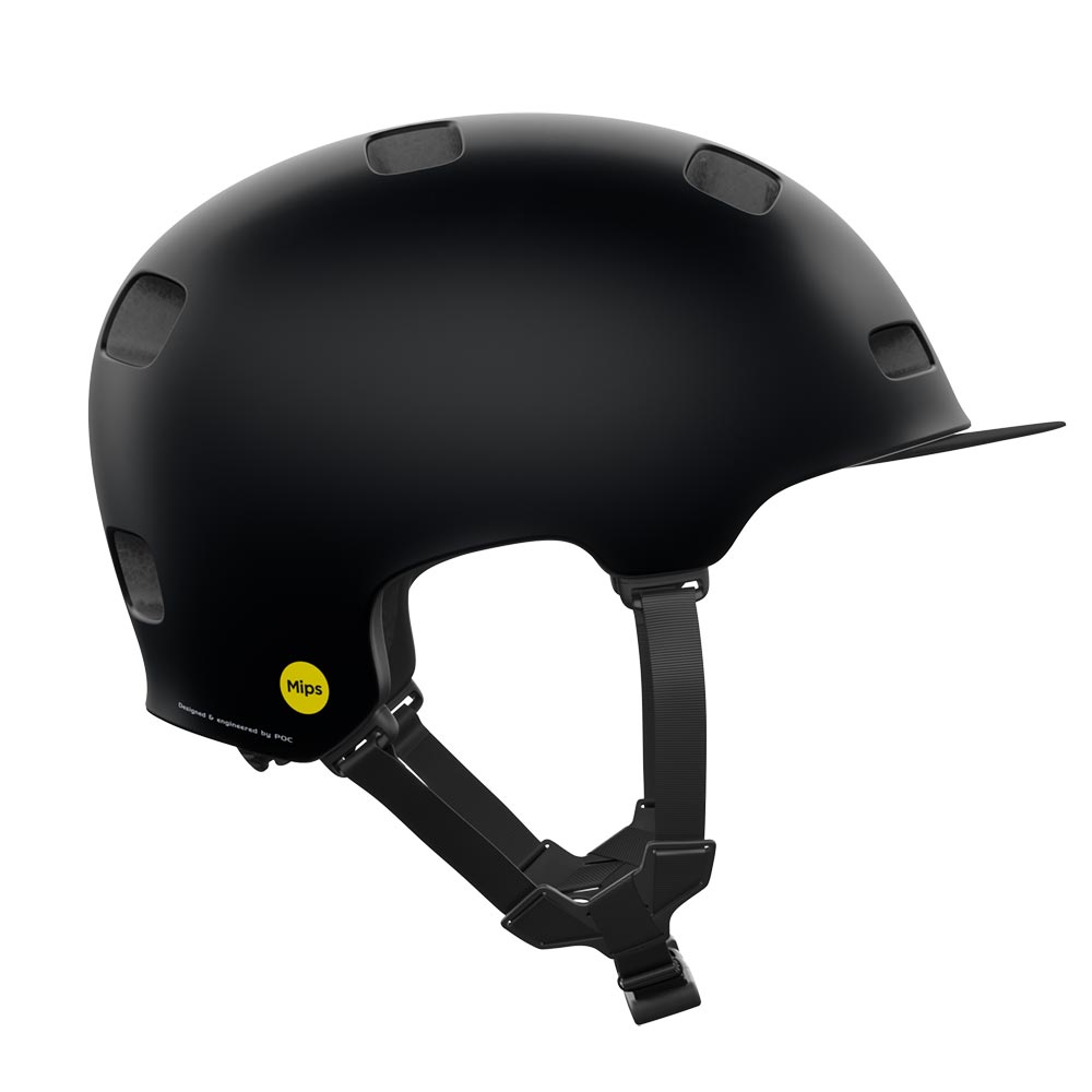 MTB用ヘルメット 10820-1037 クレーン Crane Mips - Uranium Black Matte [ユニセックス]