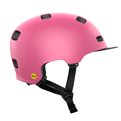 MTB用ヘルメット 10820-1723 クレーン Crane Mips - Actinium Pink Matte [ユニセックス]