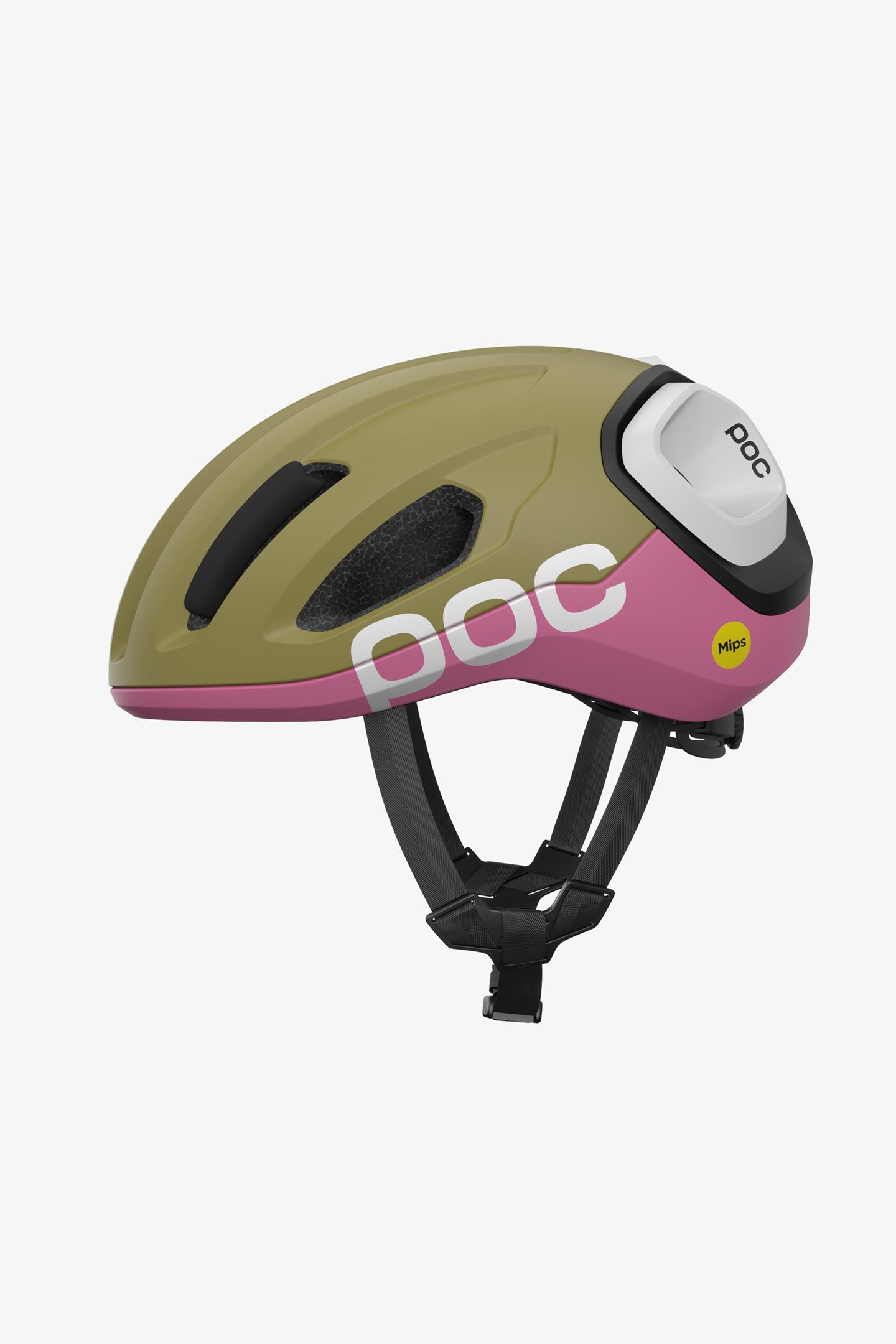ロードバイク用ヘルメット 10883-8876 Amidal - Olivine Green Matt/Thulite Pink Matt [ユニセックス]