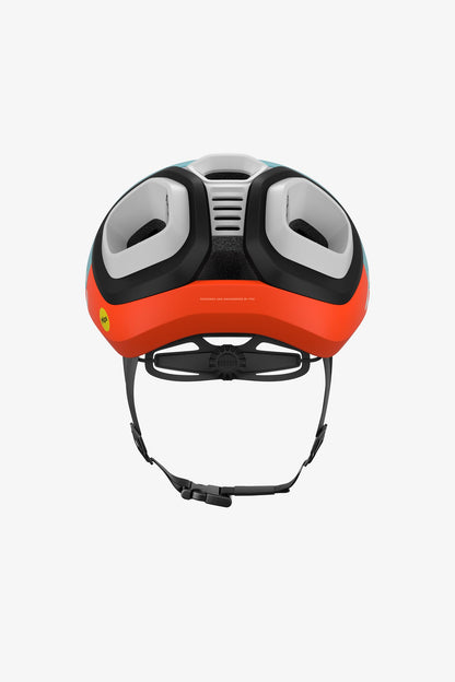 ロードバイク用ヘルメット 10883-8877 Amidal - Indicolite Blue Matt/Carnelian Orange Matt [ユニセックス]
