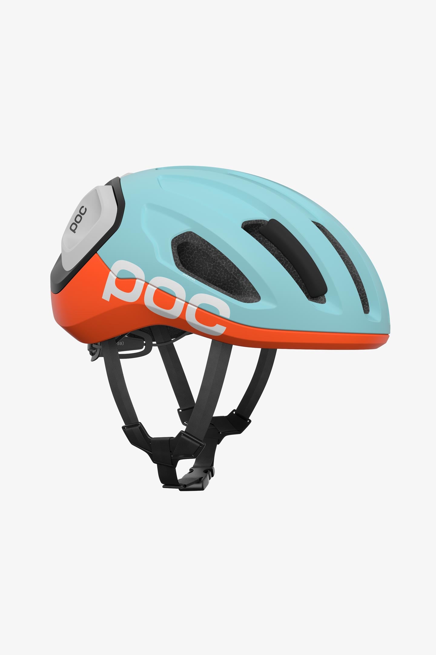 ロードバイク用ヘルメット 10883-8877 Amidal - Indicolite Blue Matt/Carnelian Orange Matt [ユニセックス]