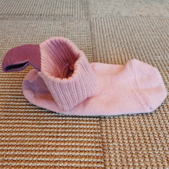 ソックス FML027BLU らく～にはけるソックス（しっかり着圧タイプ） - Blue [ユニセックス]