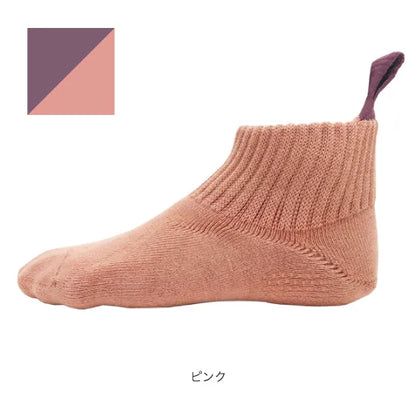 ソックス FML027PNK らく～にはけるソックス(しっかり着圧タイプ) -Pink [ユニセックス]