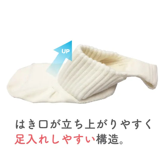 ソックス FML027BLU らく～にはけるソックス しっかり着圧タイプ - Blue [ユニセックス]