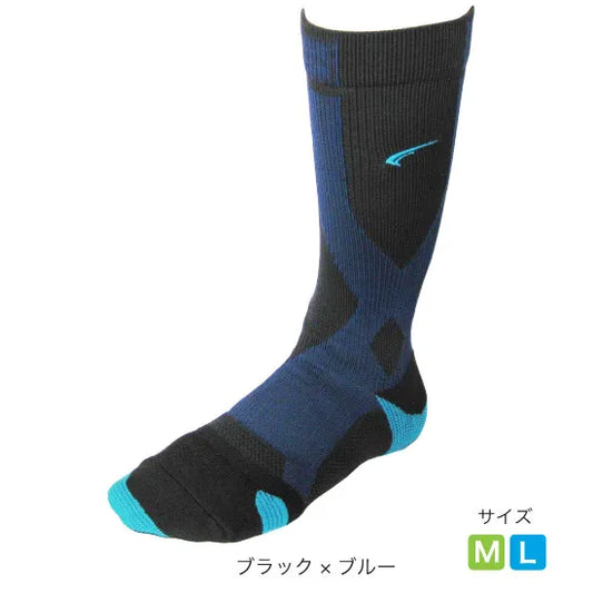 ソックス FXG008BKBL ゴルフ用ソックス 3dsox Golf - Black/Blue [ユニセックス]