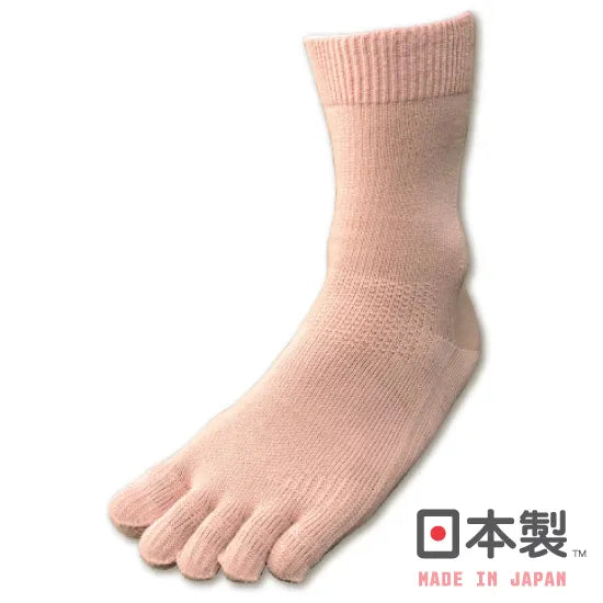 ソックス（5本指） FML028BLK ソフトらくらく5本指ソックス - Black [ユニセックス]