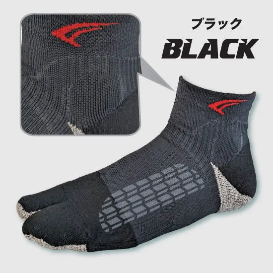 スポーツソックス FXG042BLK ゴルフ用ソックス 3dsox Golf ブーストV2 - Black [ユニセックス]