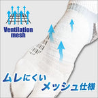 スポーツソックス FXG042WHT ゴルフ用ソックス 3dsox Golf ブーストV2 - White [ユニセックス]
