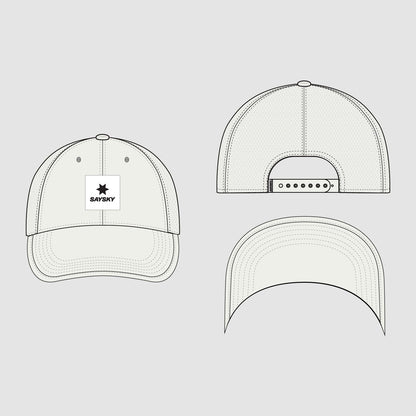 ランニングキャップ XUACA301c101 Trucker Classic Cap - White [ユニセックス]