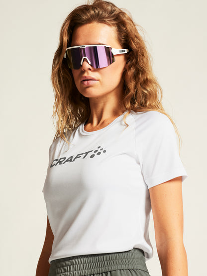 Tシャツ 1911785-900000 CORE ESSENCE LOGO TEE - WHITE [レディーズ]