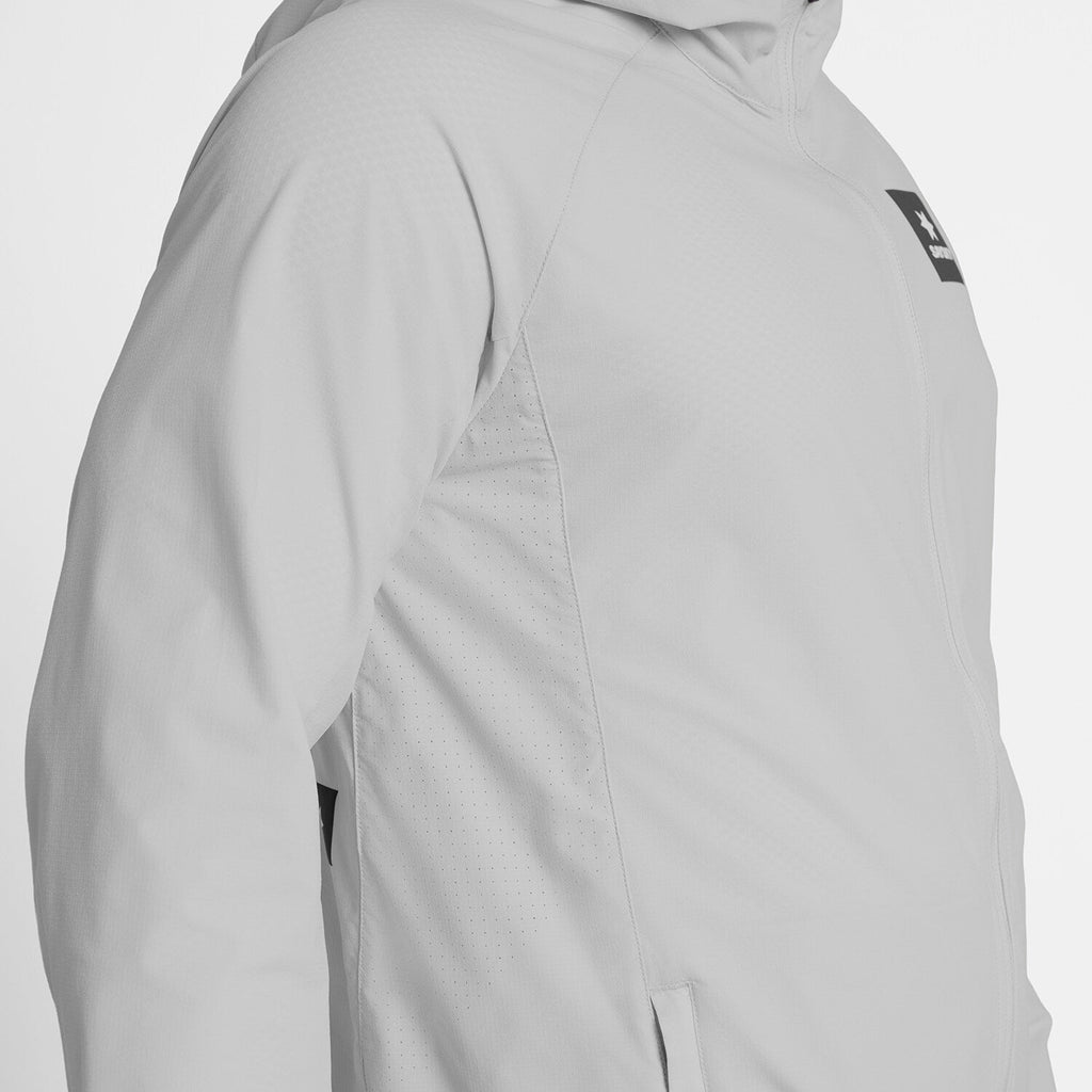 ランニングジャケット SM10001c610 Clean Pace Flex Hooded Jacket - Grey [メンズ]