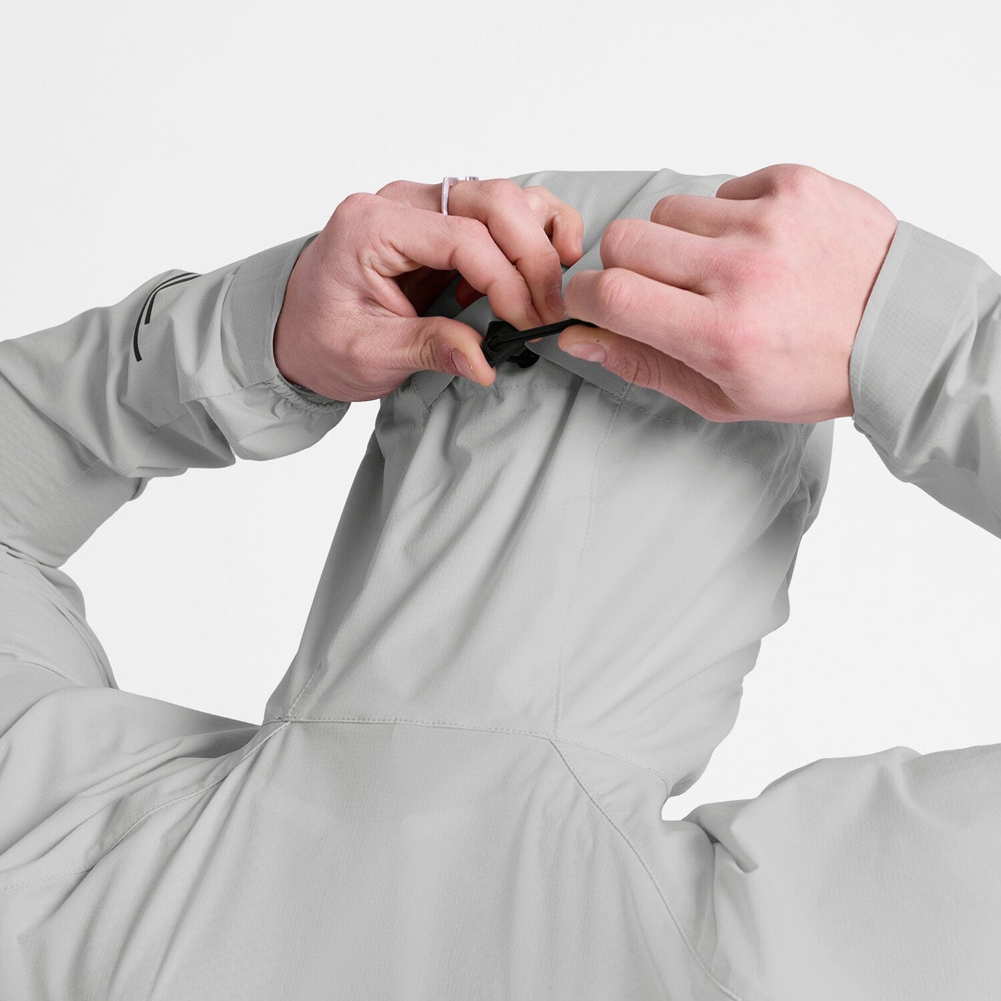 ランニングジャケット SM10001c610 Clean Pace Flex Hooded Jacket - Grey [メンズ]