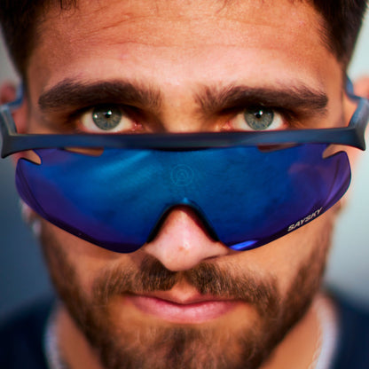 サングラス ZA90001c201 Alba Optics X SAYSKY Mantra Vzum™ - Blue [ユニセックス]