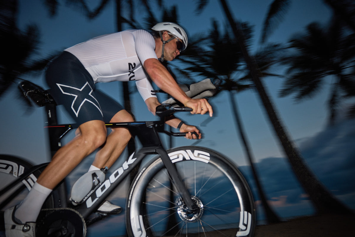 トライアスロンスーツ MT7393d-BLK-WHT Light Speed React Sleeved Trisuit - Black/White [メンズ]