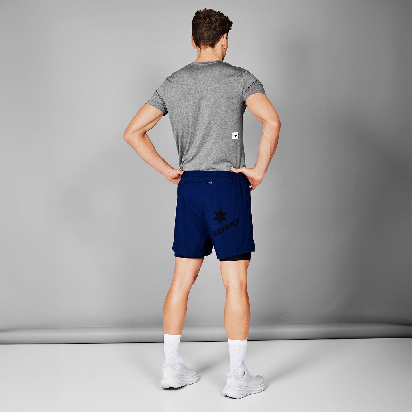 ランニングショーツ XMRSH20c201 2-in-1 Pace Shorts 5inch - Blue [メンズ]