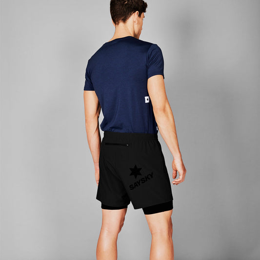 ランニングショーツ XMRSH20c901 2-in-1 Pace Short 5inch - Black [メンズ]