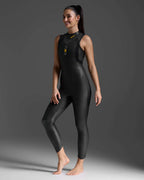 トライアスロン用ウェットスーツ WW4995c-BLK-ABN Propel P:1 Sleeveless Wetsuit プロペル P:1 スリーブレス - Black/Ambition Yellow [レディーズ]