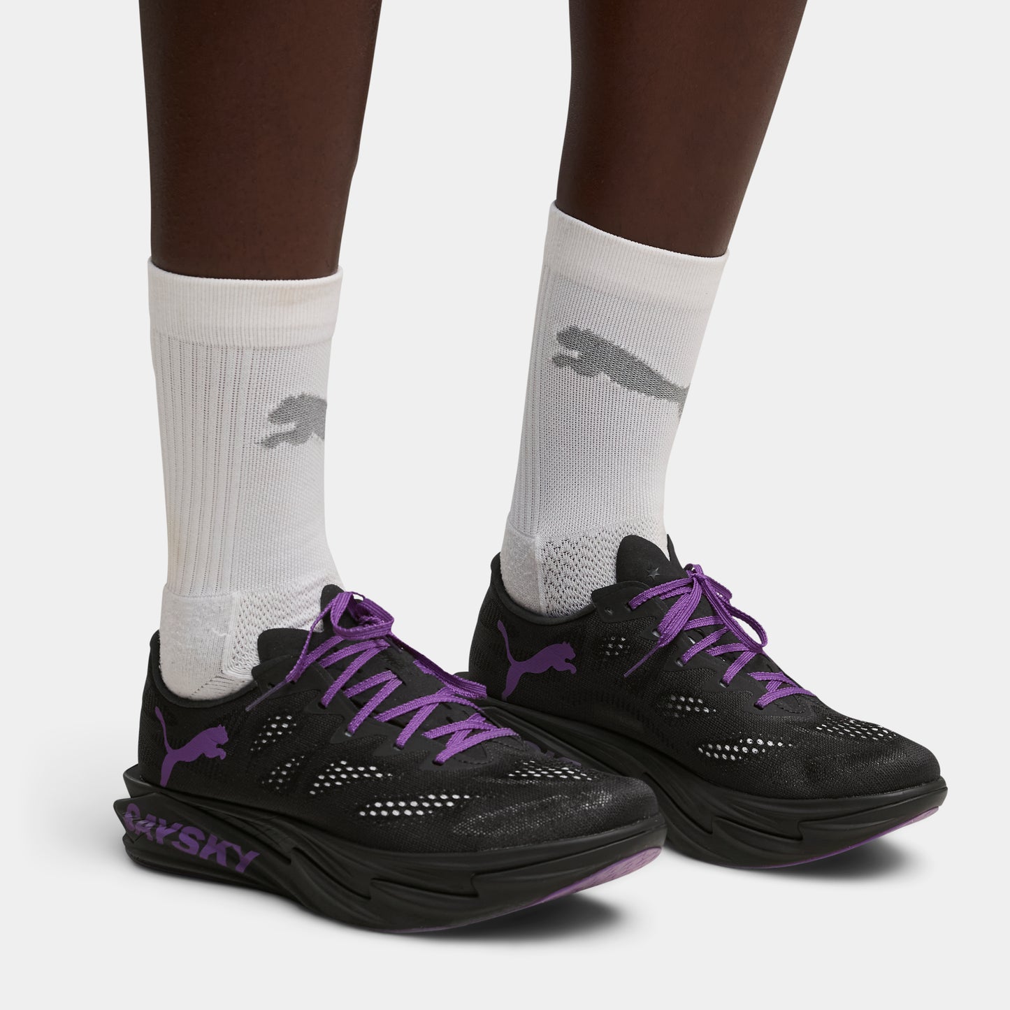 ランニングシューズ P31394301 ディヴィエイト ニトロ エリート 4 SAYSKY レディーズ - Flat Dark Gray-ultra Purple [レディーズ]