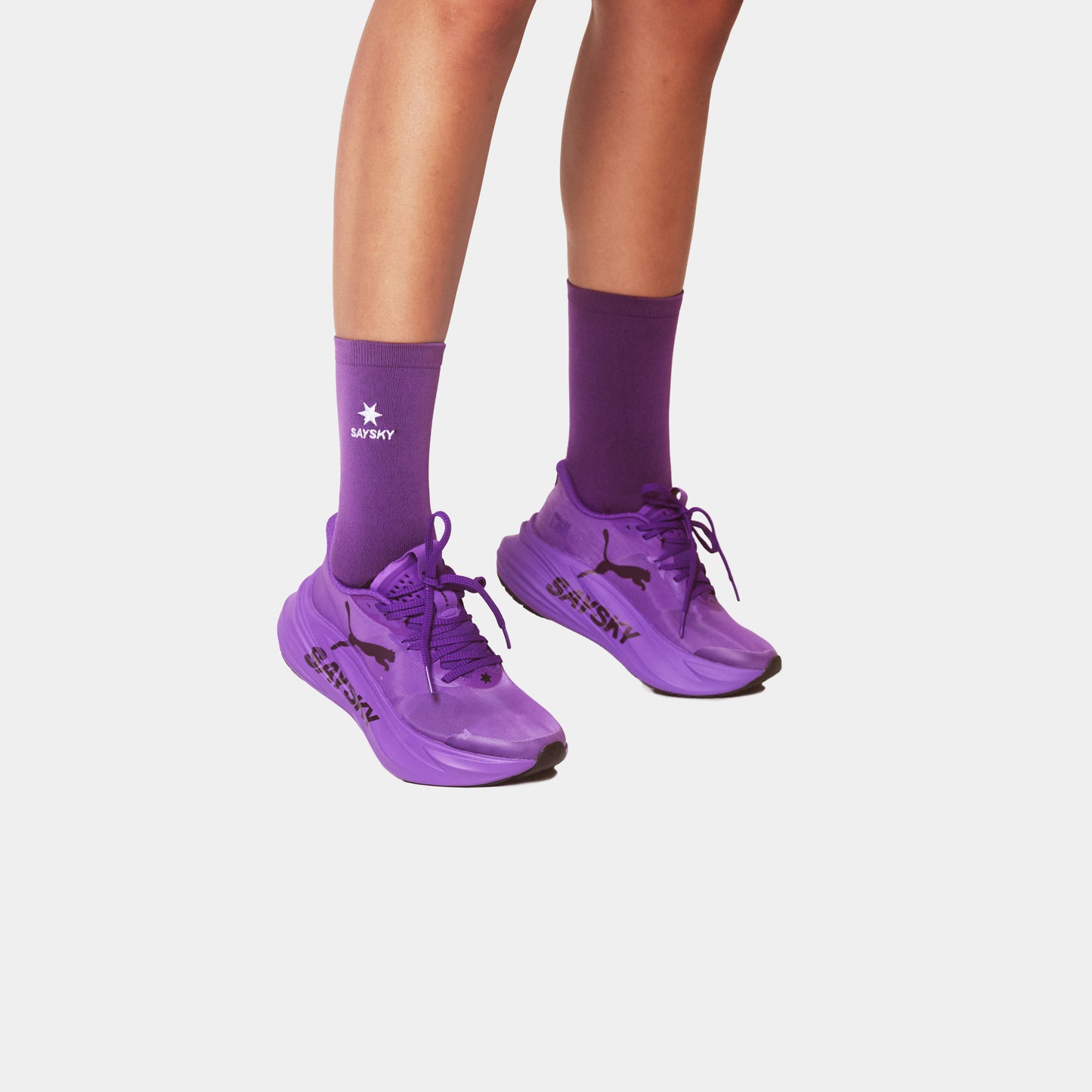 ランニングシューズ P31394501 マグマックス ニトロ 2 SAYSKY レディーズ - Ultra Purple-puma Black [レディーズ]