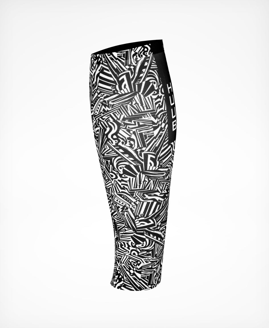 カーフガード CYC316CSBLW 3:sixteen Calf Sleeve Blk/Wht - Black/White [ユニセックス]