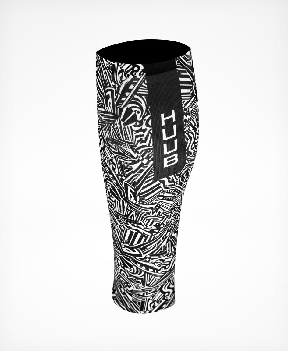 カーフガード CYC316CSBLW 3:sixteen Calf Sleeve Blk/Wht - Black/White [ユニセックス]