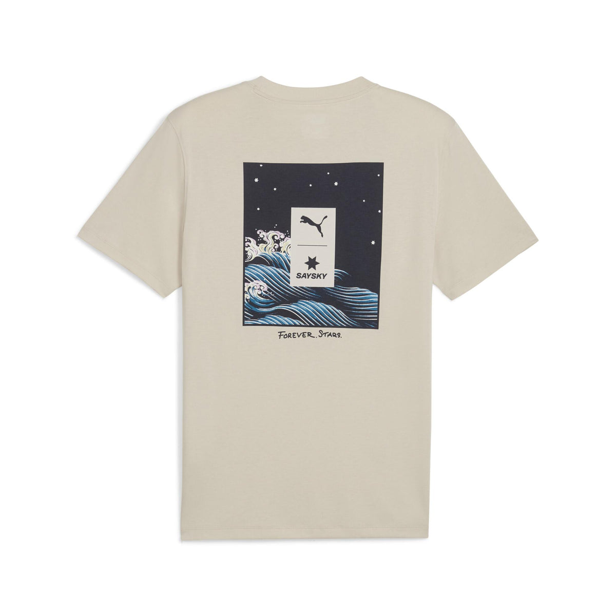 ランニングTシャツ P52723768 Puma X SAYSKY SS Tee - Desert Dust [ユニセックス]