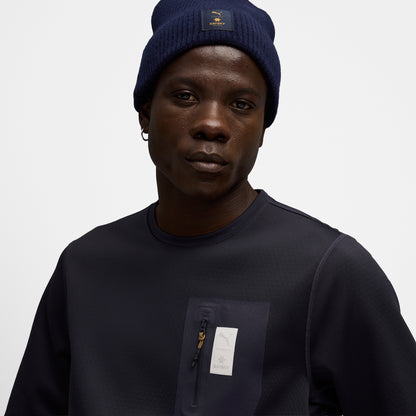 ランニングTシャツ（ロングスリーブ） P52823516 M Puma X SAYSKY Brushed LS - New Navy [メンズ]