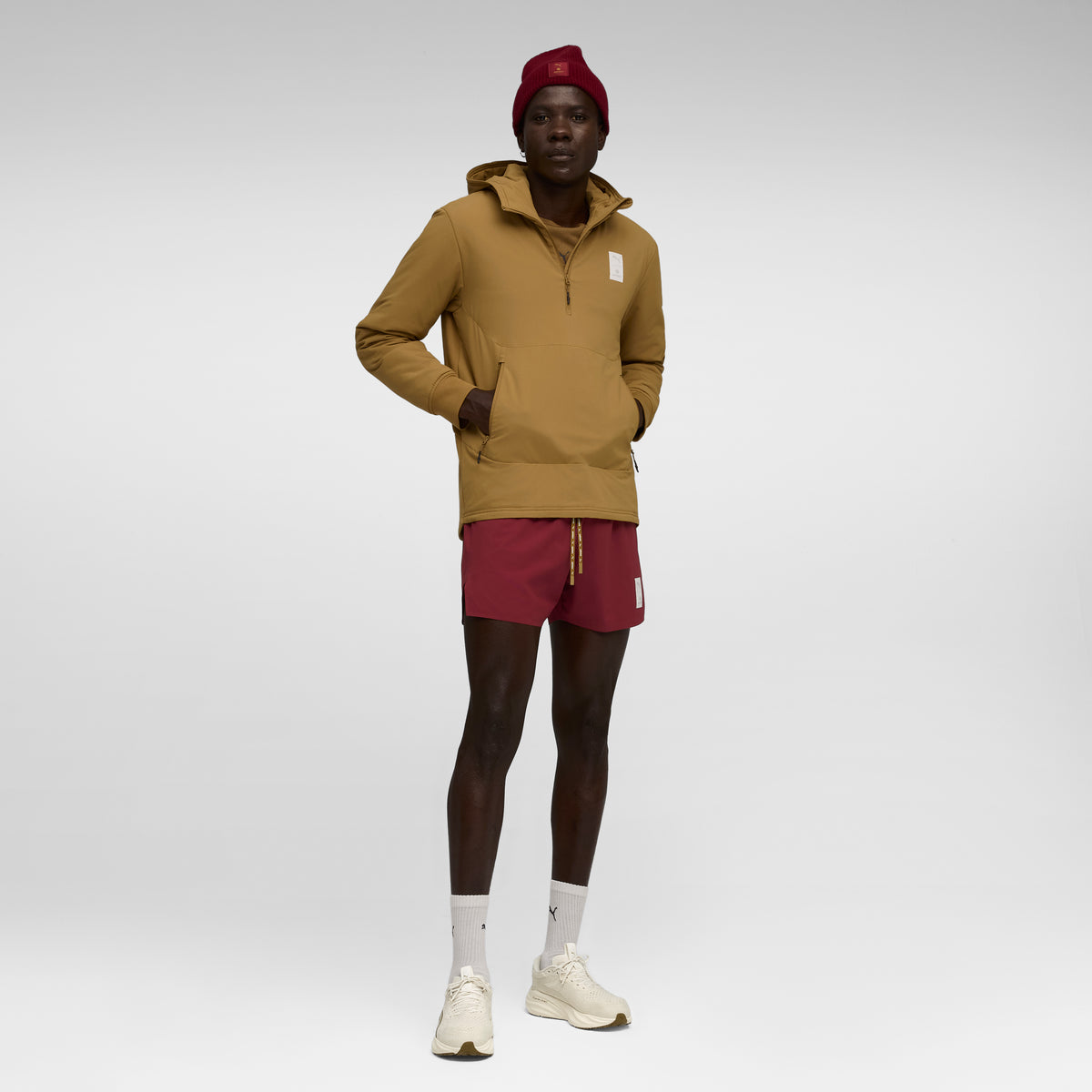 ランニングアノラック P52755669 Unisex Puma X SAYSKY Anorak - Honey Butter [ユニセックス]