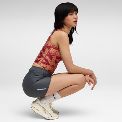 ランニングタイツ P52755844 W Puma X SAYSKY Short Tight - Dusky Gray [レディーズ]